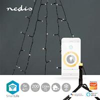 Nedis WIFILXT11W200 Smartlife Decoratieve Led Boom Wi-fi Warm Wit 200 Led&apos;s 5 X 4 M Android™ / Ios - thumbnail