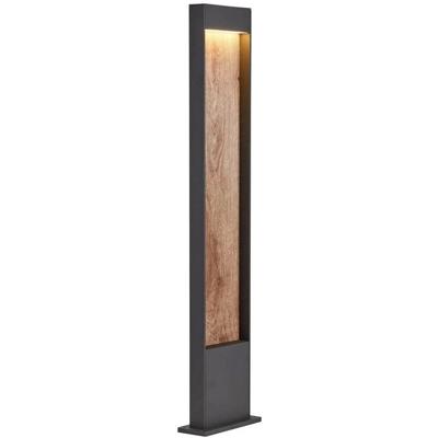 SLV Design lamp met houtFlatt 100cm - 1002959