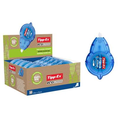 Correctietape Tipp-Ex easy refill ecolutions 5mmx14m | 10 stuks