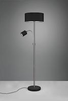 Trio Motel Vloerlamp Nikkel excl. 1x E27 excl. 1xE14 - thumbnail