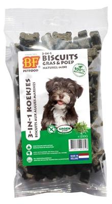 BF Petfood 3 in 1 Biscuits mini hondenkoekjes 2 x Kruidensmaak