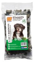 BF Petfood 3 in 1 Biscuits mini hondenkoekjes 2 x Kruidensmaak - thumbnail