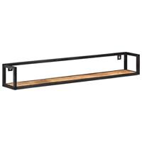 VidaXL Wandschappen 2 st 120 cm ruw mangohout - thumbnail