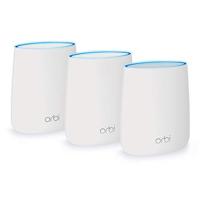 Netgear Orbi AC2200 Tri-band WiFi System draadloze router Tri-band (2.4 GHz / 5 GHz / 5 GHz) Gigabit Ethernet Wit - thumbnail