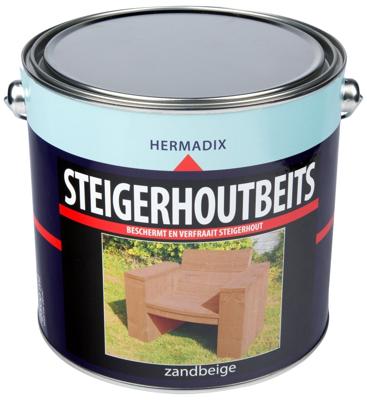 Steigerhoutbeits zandbeige 2500 ml Hermadix - Hermadix Steigerhoutbeits zandbeige 2500 ml Hermadix - Hermadix