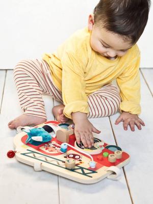 Brandweerwagen - Activiteitenpaneel - LILLIPUTIEN meerkleurig