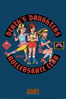Poster Steven Rhodes - Deaths Daughters Rollerskate Club 61x91,5cm - thumbnail