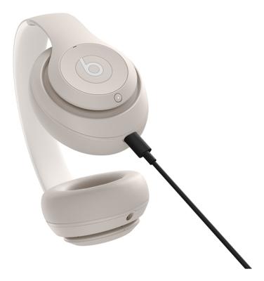 Beats Studio Pro - draadloze bluetooth-koptelefoon met ruisonderdrukking - gepersonaliseerde ruimtelijke audio, lossless audio via USB-C, compatibiliteit met Apple en Android - zandsteen