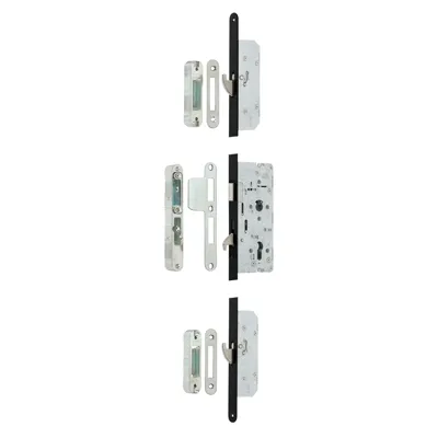 AXA Veiligheids Zwarte Meerpuntssluiting Solid C 1700×24 PC72 AXA Veiligheids Zwarte Meerpuntssluiting Solid C 1700×24 PC72