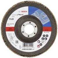 Bosch Accessories 2608603659 X431 Lamellenschijf Diameter 125 mm Boordiameter 22.33 mm Staal 1 stuk(s) - thumbnail