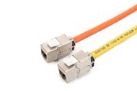 Digitus DN-93617-24 RJ45-inbouwmodule Keystone CAT 6A - thumbnail