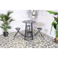 Barset Columbus 4-persoons Inklapbaar - thumbnail