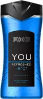 AXE You Refreshed douchegel Mannen Lichaam 250 ml - thumbnail