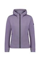 Mons Royale Arcadia Merino Fleece Hoody Dames Vest Shark S - thumbnail