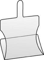 PVC standaardje 5 cm zonder connector - thumbnail