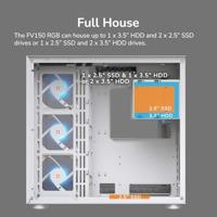 COUGAR Gaming FV150 RGB Midi Tower Roze - thumbnail