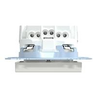 Merten MEG2300-0319 Wandcontactdoos System M Polar-wit 1 stuk(s) - thumbnail