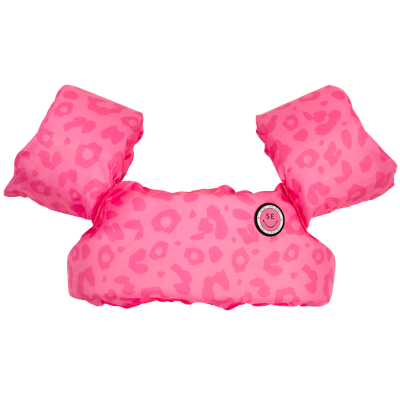 Swim Essentials Puddle Jumper Neon Panterprint Roze 2-6 jaar