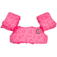 Swim Essentials Puddle Jumper Neon Panterprint Roze 2-6 jaar - thumbnail