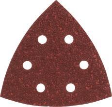 Bosch Accessories 2609256A55 Deltaschuurpapier Met klittenband, Geperforeerd Korrelgrootte (num) 40 Hoekmaat 105 mm 5 stuk(s) Bosch Accessories 2609256A55 Deltaschuurpapier Met klittenband, Geperforeerd Korrelgrootte (num) 40 Hoekmaat 105 mm 5 stuk(s)