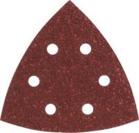 Bosch Accessories 2609256A55 Deltaschuurpapier Met klittenband, Geperforeerd Korrelgrootte (num) 40 Hoekmaat 105 mm 5 stuk(s) - thumbnail