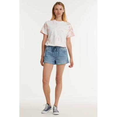 edc Women slim fit short met biologisch katoen dark blu denim edc Women slim fit short met biologisch katoen dark blu denim