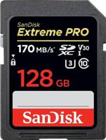Sandisk SDXC geheugenkaart - 128GB - ExtremePro - U3 - thumbnail