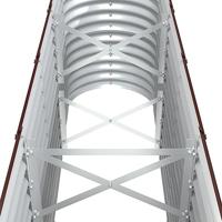 Plantenbak 332x40x68 cm gepoedercoat staal bruin - thumbnail