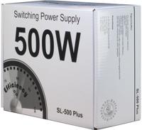 Inter-Tech SL-500 Plus PC-netvoeding 500 W ATX - thumbnail