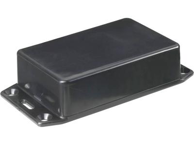 Hammond Electronics 1591MFLBK Euro-behuizing 85 x 56 x 25 ABS Zwart 1 stuk(s)