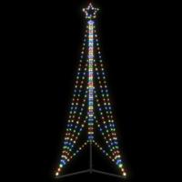 VidaXL Led-kerstboom 525 leds kleurrijk 302 cm - thumbnail