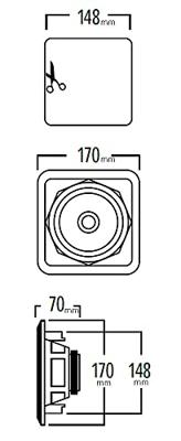 Artsound: FL101 Passieve Inbouw Speaker 2 stuks - Wit Artsound: FL101 Passieve Inbouw Speaker 2 stuks - Wit
