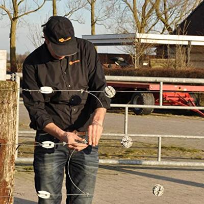 Gallagher Draadklem gebogen met moer (100) - 060498 060498