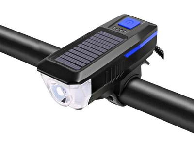 FlinQ Solar Fietsverlichting - Oplaadbare USB Led Fietslamp