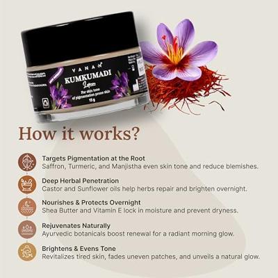 Vanan Kumkumadi lepam 15 Gram