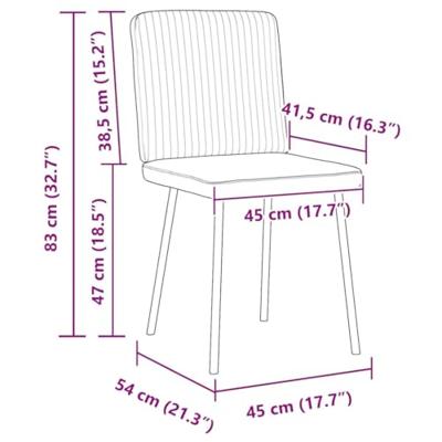 Eetkamerstoelen 6 st fluweel lichtgrijs