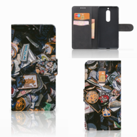 Nokia 5 Telefoonhoesje met foto Badges - thumbnail