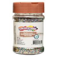 Colorations - biologisch afbreekbare glitter multi kleuren - 50g - thumbnail
