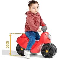 Strada Scooter - FALK - Stuurbaar stuur met claxon - Brede, veilige wielen - Rood - 100% Made in France - Vanaf 12 maanden - thumbnail