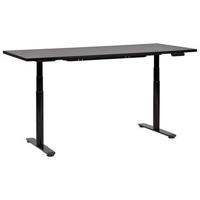 Beliani-DESTINAS-Elektrisch Verstelbaar bureau-Zwart-180 cm-MDF - thumbnail