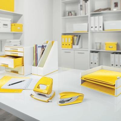 Brievenbak leitz wow a4 wit/geel | 4 stuks Brievenbak leitz wow a4 wit/geel | 4 stuks