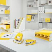 Brievenbak Leitz WOW A4 wit/geel | 4 stuks - thumbnail