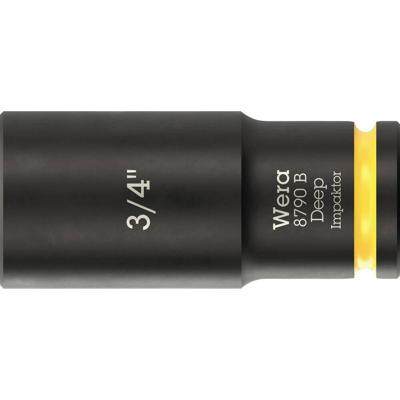 Wera 8790 B Impaktor Deep 05005572001 Dop (zeskant) Dopsleutelinzetstuk 3/4 Wera 8790 B Impaktor Deep 05005572001 Dop (zeskant) Dopsleutelinzetstuk 3/4