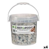 Decoratieve stenen Ibergarden Lichtgrijs 3 Kg (4 Stuks) - thumbnail