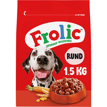 Frolic met rund hondenvoer 1,5 kg