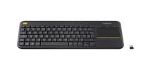 Wireless Touch Keyboard K400 Plus - Toetsenbord - draadloos - 2.4 GHz - Spaans - zwart - thumbnail