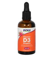 NOW Vitamine D3 Druppels 60ml - thumbnail