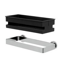 Tiger Noon Douchemand Recht Chroom 30x14x8 cm - thumbnail