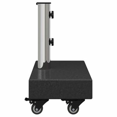 Parasolvoet Zwart 45 x 25 x 45 cm Graniet, staal