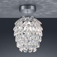 Trio Moderne PlafondlampPetty met kristal 20cm - R60451006 - thumbnail